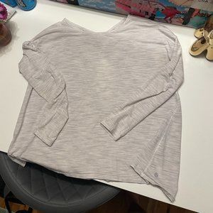 COPY - Lululemon Long Sleeve with an Open Back